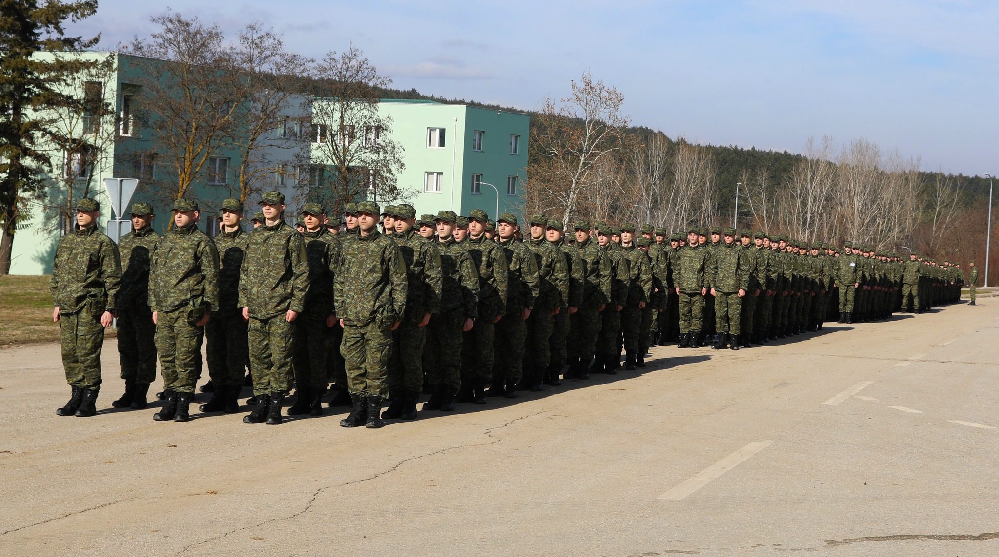 354 rekrutë sot filluan trajnimin për t’u bërë ushtarë të FSK-së