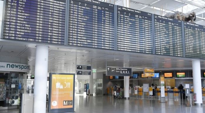 Anulohen 80% të fluturimeve në Aeroportin e Munihut