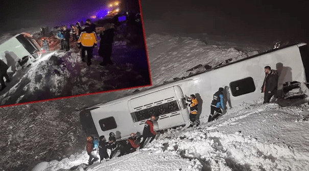 Aksidentohet autobusi me 44 persona në Turqi, katër të vdekur