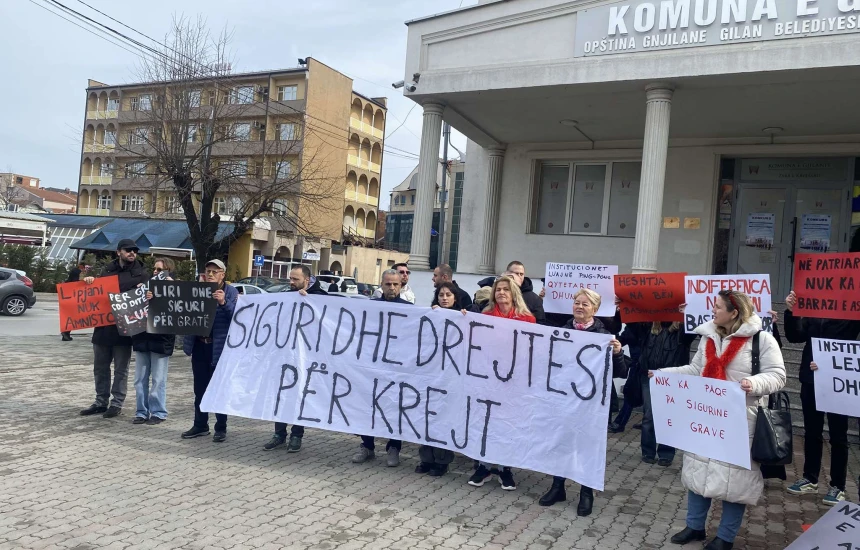 Protesta në Gjilan pas rastit të keqtrajtimit të një gruaje