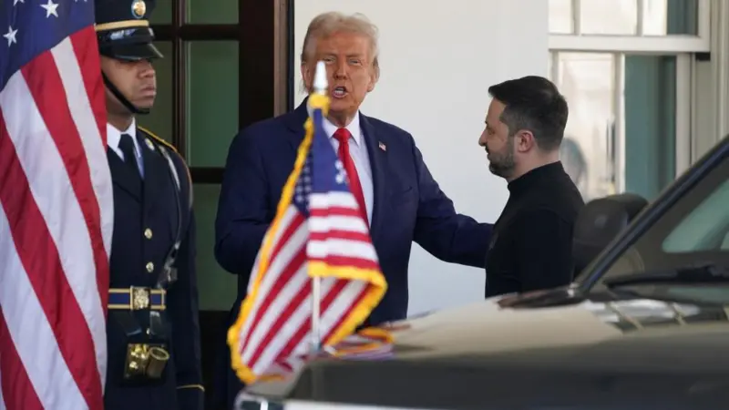 Shtëpia e Bardhë: Trump e përzuri Zelenskyn, nuk iku ai nga takimi