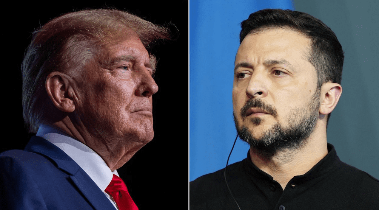 Trumpi e quan Zelenskyn “diktator”