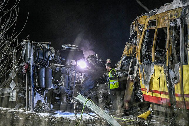 Tre të vdekur pas përplasjes së tramvajit me kamionin me mallra në Karlsruhe