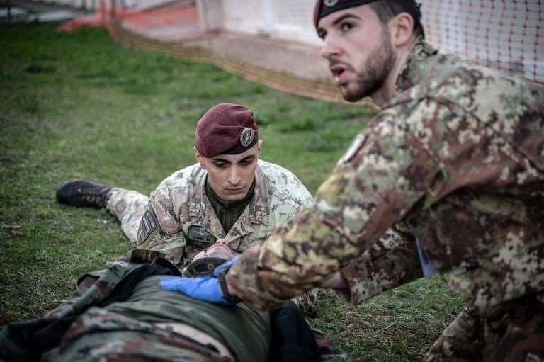 KFOR-i stërvitet për ndërhyrje në rast të një aksidenti masiv