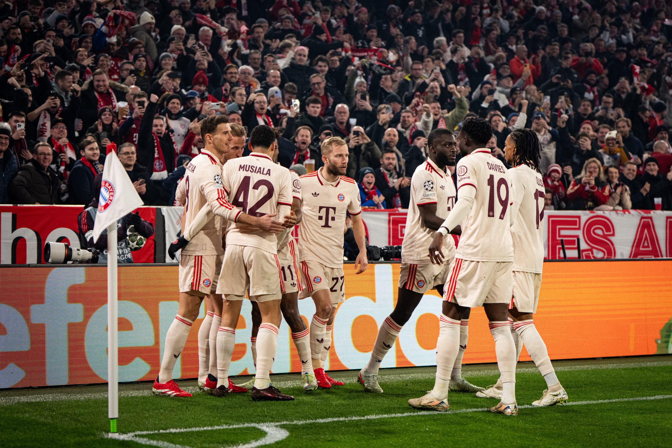 Bayern Munich fiton bindshëm derbin gjerman në Ligën e Kampionëve