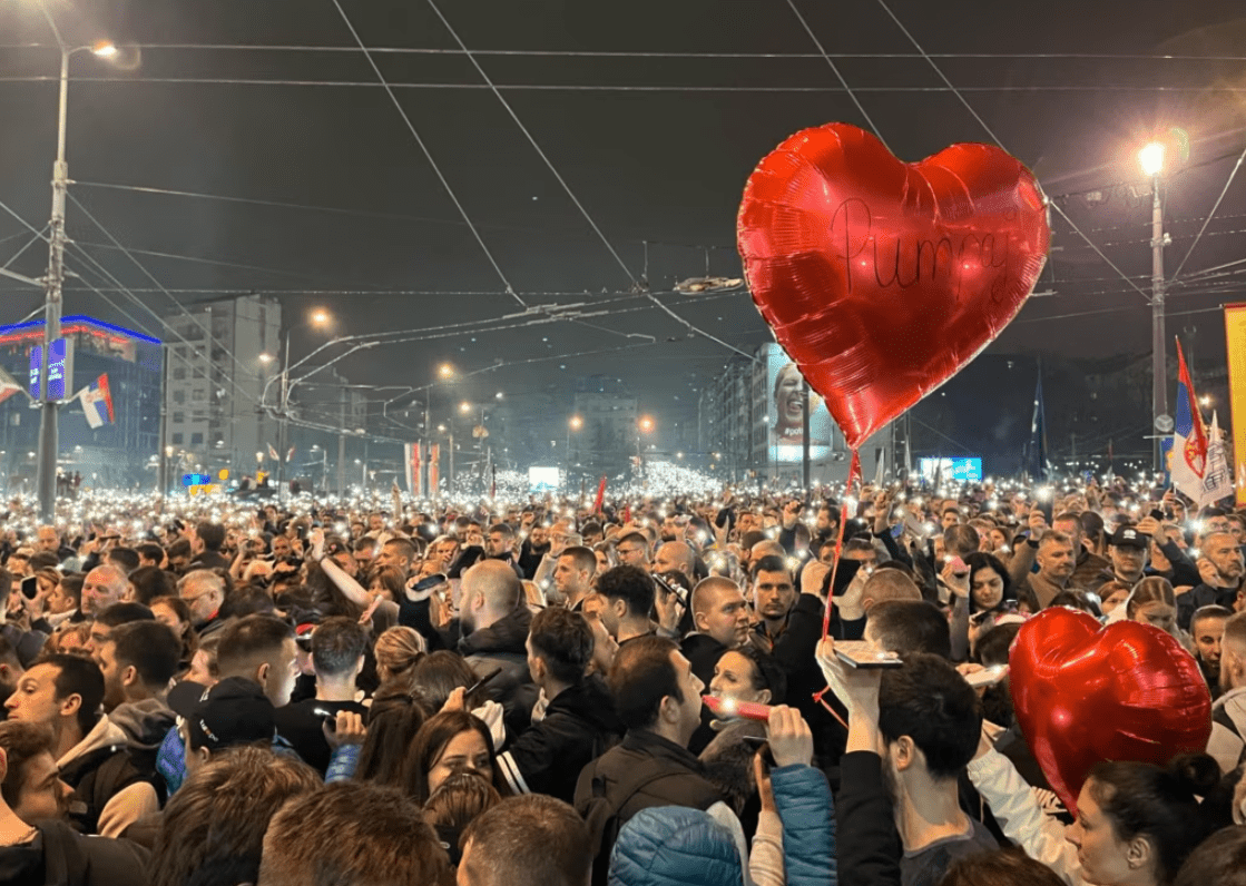 Përfundon protesta e madhe e studentëve në Beograd