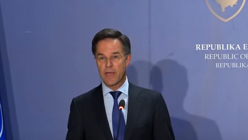 Rutte: NATO do vazhdojë ta mbështesë normalizimin e marrëdhënieve mes Beogradit dhe Prishtinës