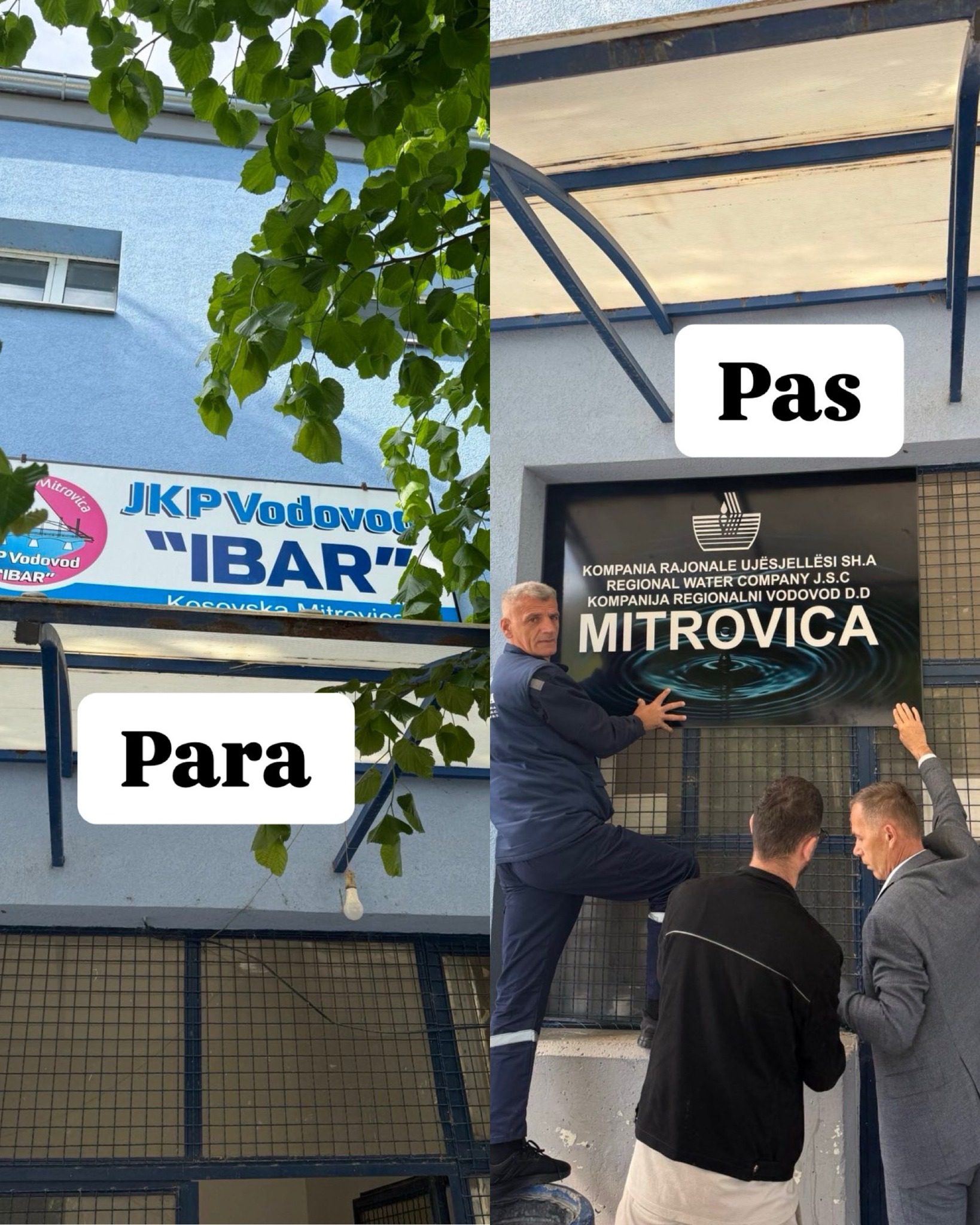 Rizvanolli: Mbyllet kompania paralele e ujësjellësit “Ibar” në Mitrovicë të Veriut