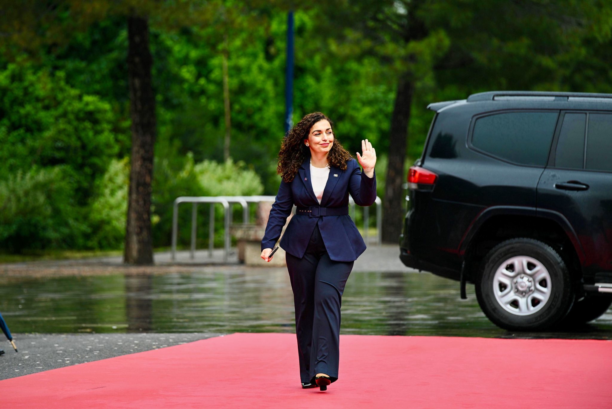 Presidentja Osmani publikon pamje nga Samiti në Tiranë me liderët evropianë