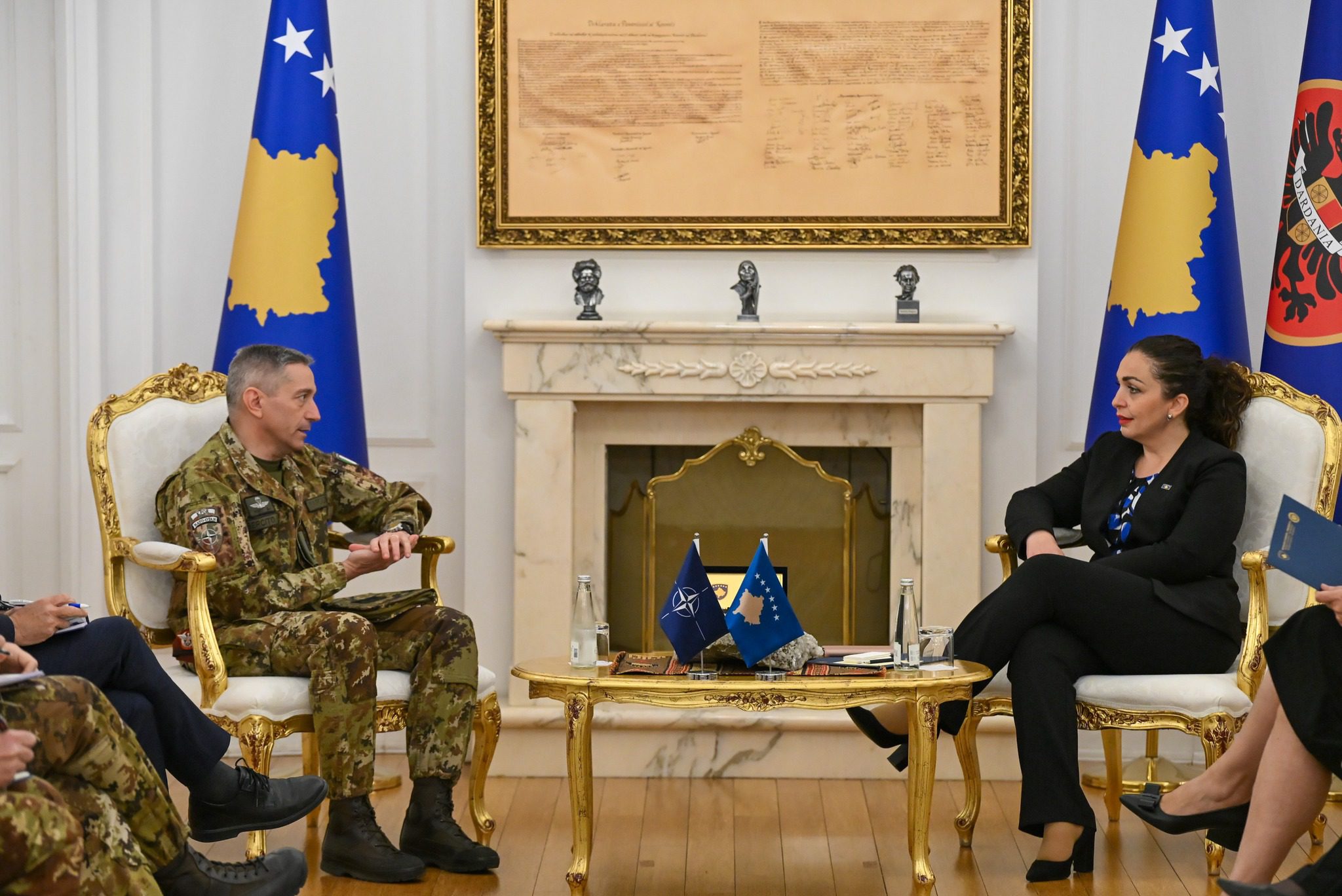 Presidentja Osmani: Rreziku nga Serbia real, duhet parandaluar çdo tentativë për destabilizim