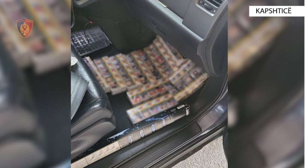 Shqipëri: Kapet në flagrancë 48-vjeçari, tentoi të kontrabandonte dhjetëra steka cigaresh