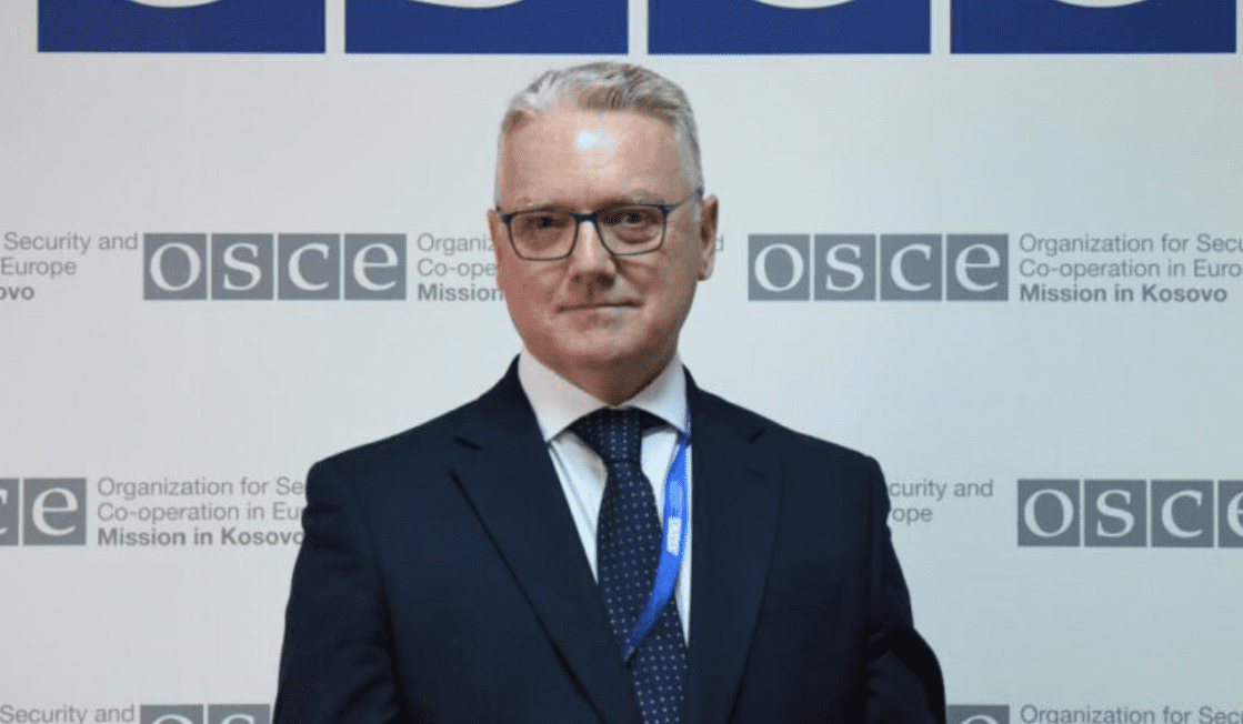 Gerard McGurk merr detyrën si Shef i ri i Misionit të OSBE-së në Kosovë