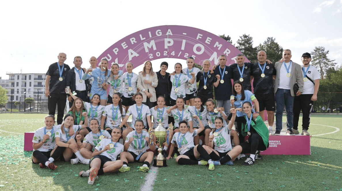 Mitrovica shpallet kampione e Superligës së femrave