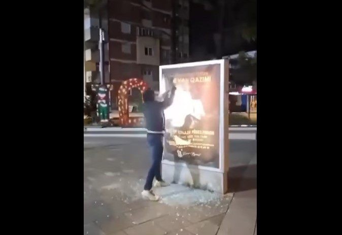 Vandalizohet posteri i komandant Lleshit në Bujanoc