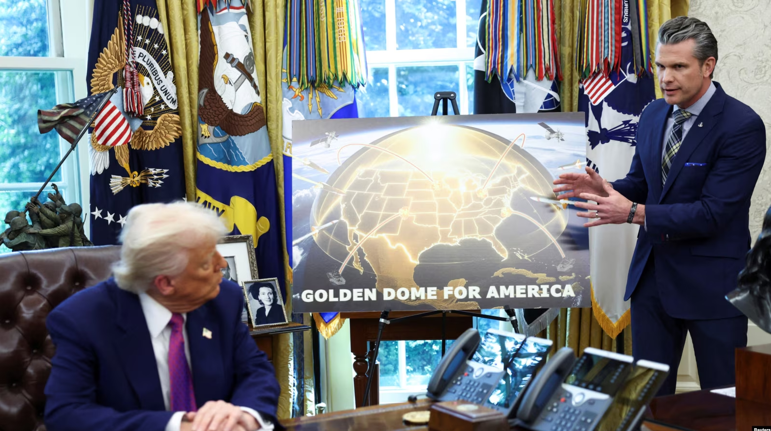 Trump e shpalos konceptin miliarda dollarësh për sistemin e ri kundërajror