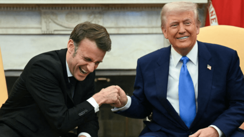 Trump këshillon Macronin pas incidentit me gruan: Sigurohu që dera të jetë e mbyllur tjetër herë
