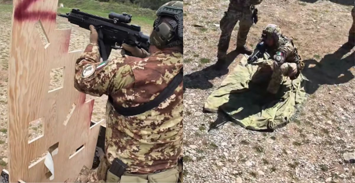 Ushtarët italianë të KFOR-it zhvillojnë stërvitje të drejtpërdrejta zjarri në poligonin “Voloire”