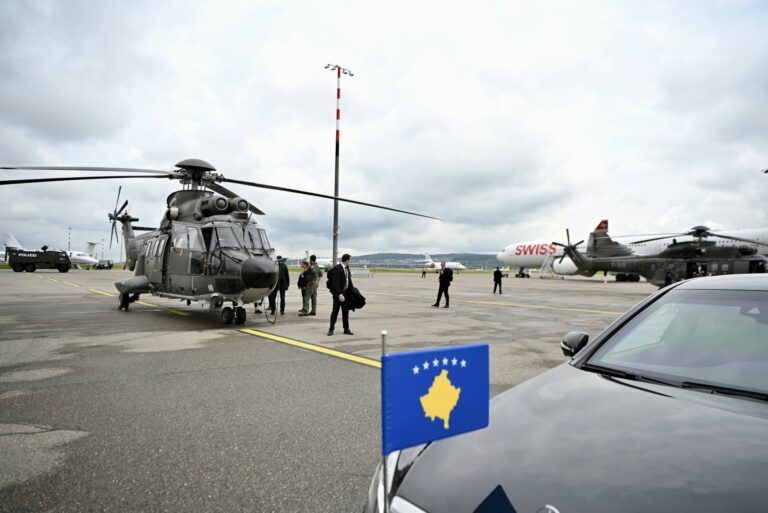 Presidentja Osmani arrinë në Zvicër
