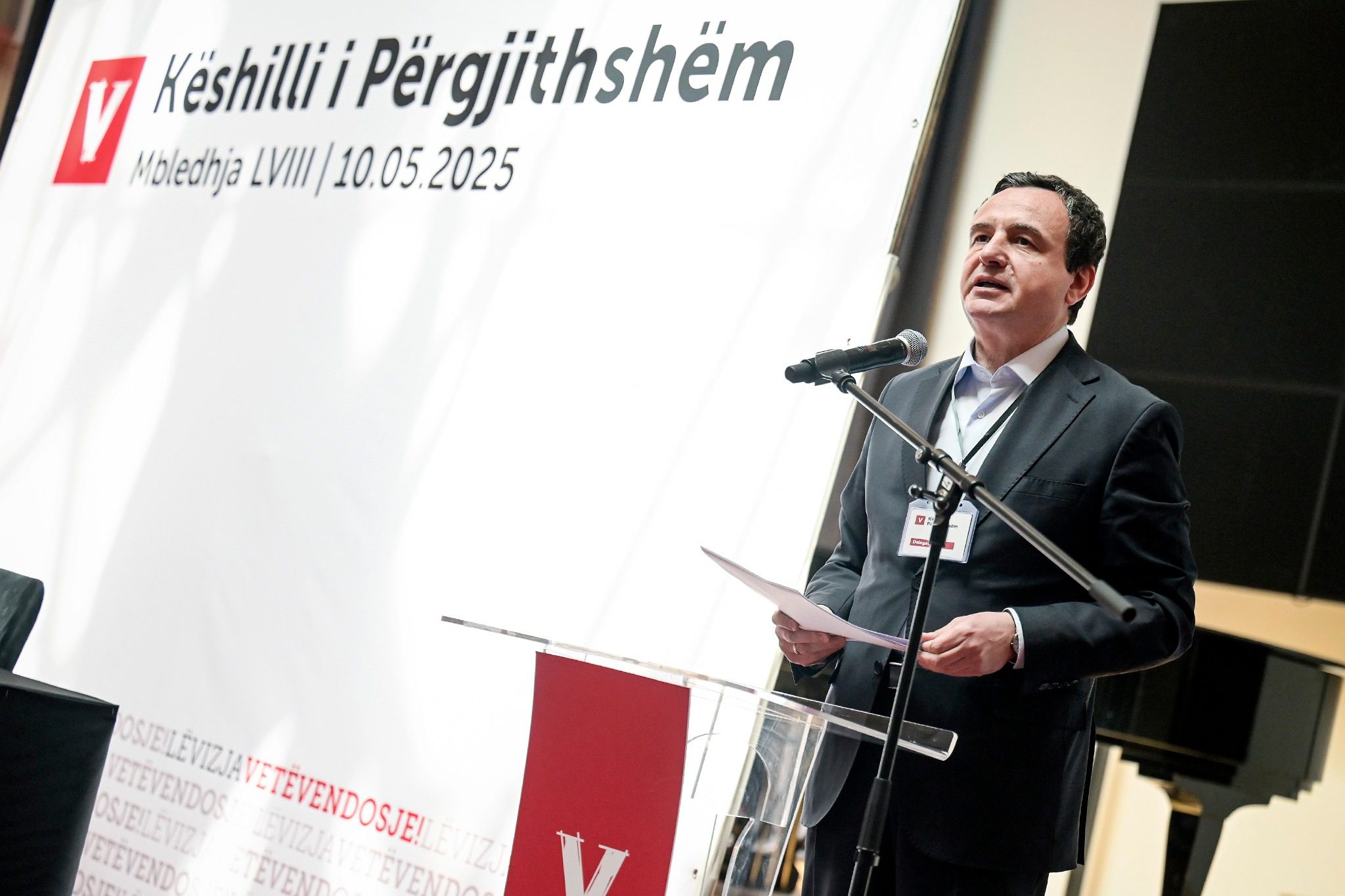 Krejt çka tha Kurti në mbledhjen e Këshillit të Përgjithshëm