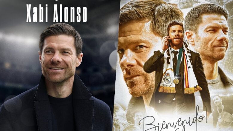 Xabi Alonso emërohet trajner i Real Madridit