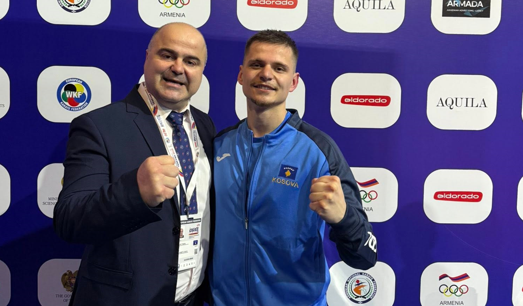 Maliqi rrëmben medaljen e bronztë në Evropianin e Karatesë në Yerevan