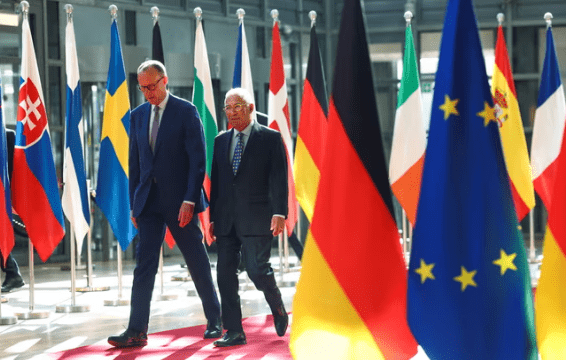 Merz nga selia e NATO-s: Të gjithë mund të mbështeten te Gjermania, paralajmëron Rusinë