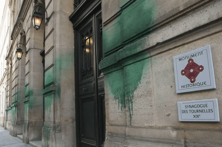 Tre serbë arrestohen në Francë për vandalizim të vendeve hebraike