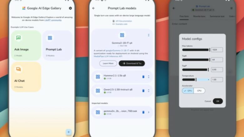 Google sjell aplikacion për përdorimin e AI pa internet