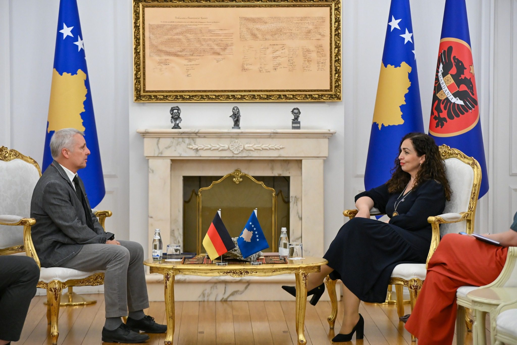 Presidentja Osmani takohet me ambasadorin gjerman – ja çfarë diskutuan