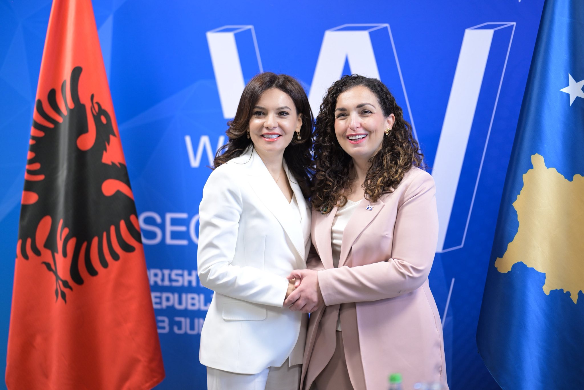 Osmani pas takimit me Spiropalin: Bashkëpunimi Kosovë-Shqipëri, prioritet i përbashkët