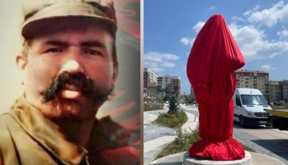 Sot në Drenas përurohet shtatorja e heroit Asllan Fazliu