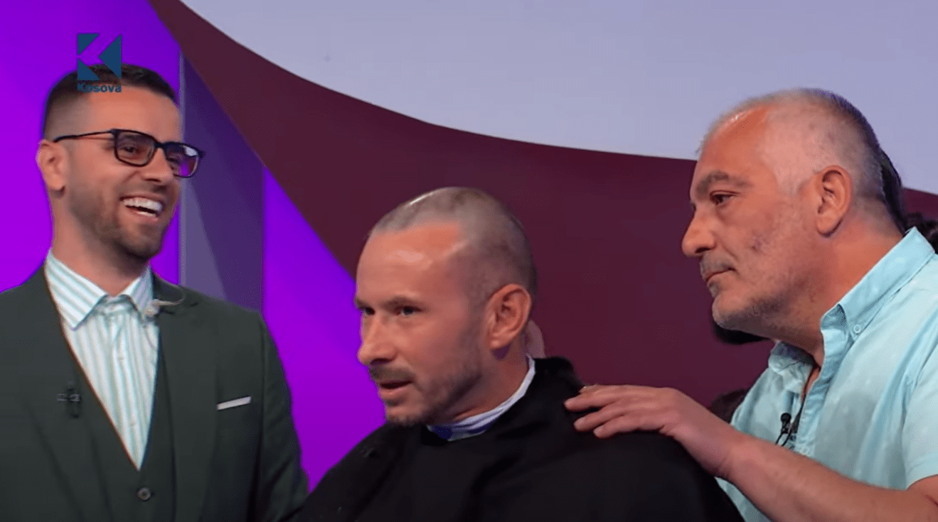 E humbi bastin për ndeshjen Inter-PSG, Arben Zeqirit ia qethin kokën ‘live’ në emision