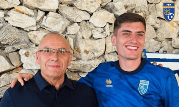 Veldin Hoxha, futbollisti më i ri i Kosovës