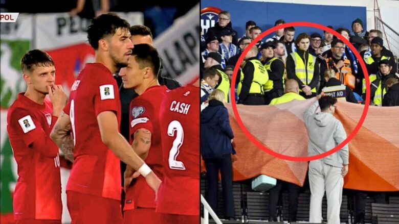 Mjekët e ekipeve kombëtare ‘ringjallën’ tifozin në tribuna gjatë ndeshjes Finlandë – Poloni