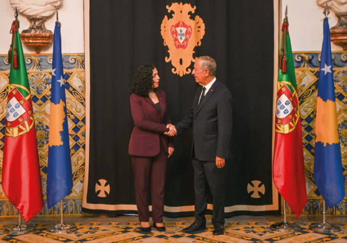 Osmani uron Portugalinë për Ditën Kombëtare