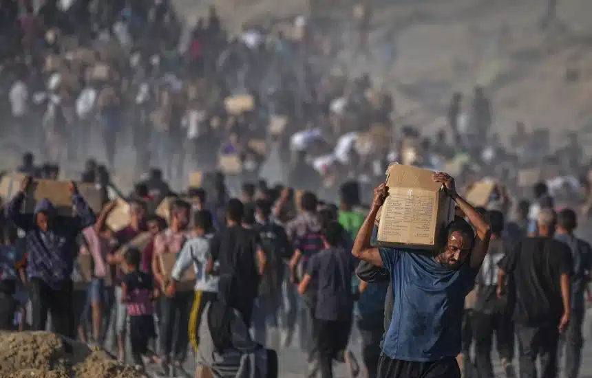 Vriten 20 palestinezë afër një pike ndihmash