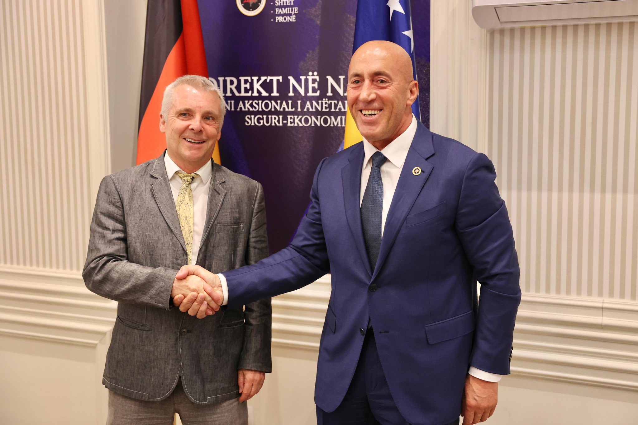 Haradinaj takohet me Rohden, diskutojnë për zgjidhjen e bllokadës institucionale