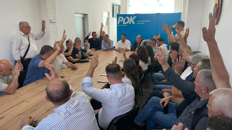 Dardan Berisha, kandidat i PDK-së për kryetar të Suharekës