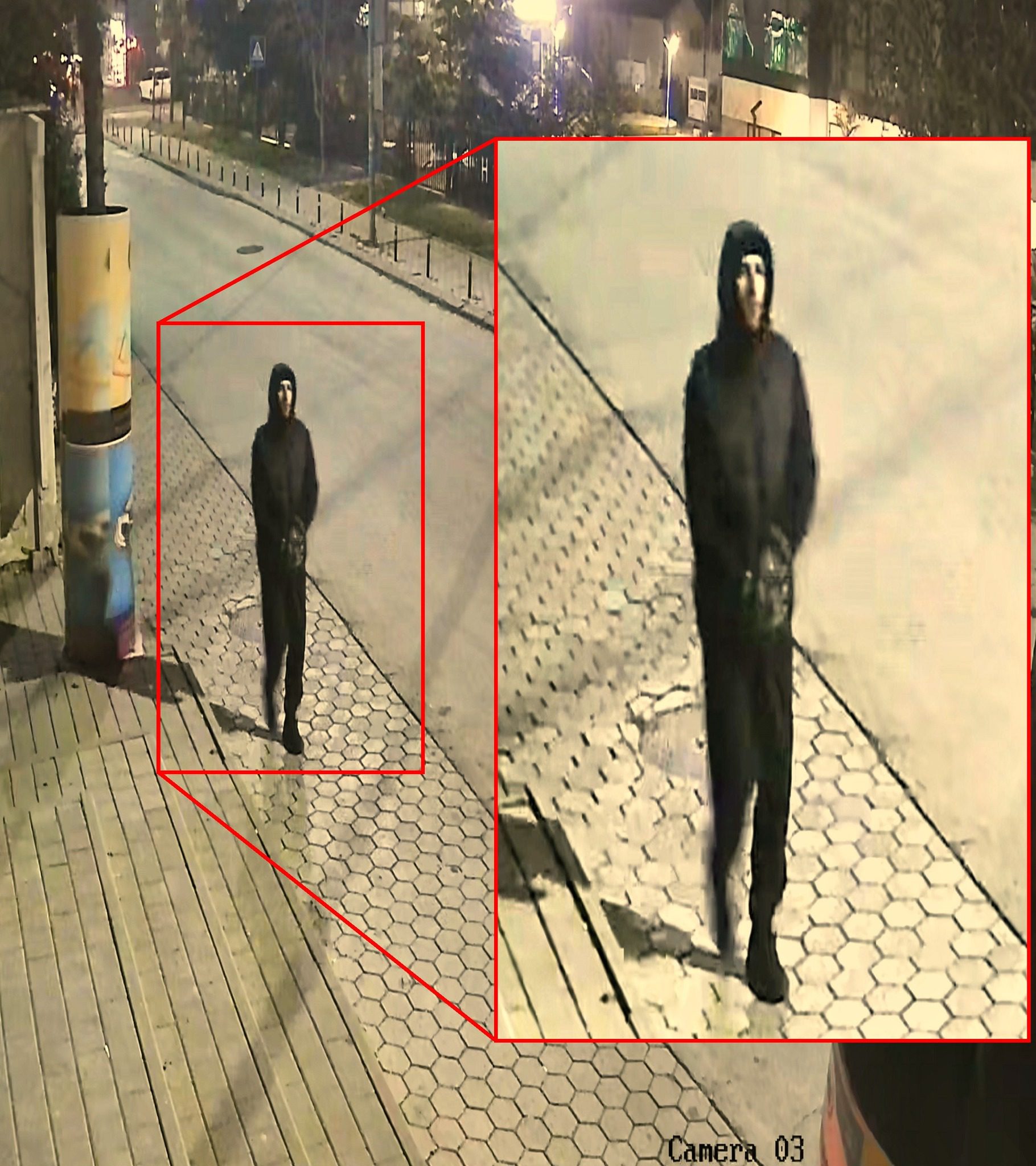 Policia publikon foton e të dyshuarit për zjarrvënie në Mitrovicë