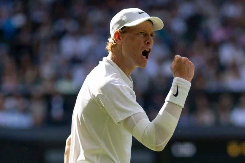 Italiani Sinner e fiton Wimbledonin