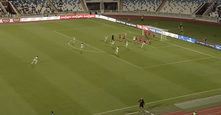 GOOOOL: Prishtina në avantazh ndaj Larne, vjen goli në ‘Fadil Vokrri’