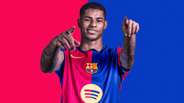 Zbulohet numri që Rashford ka zgjedhur te Barcelona