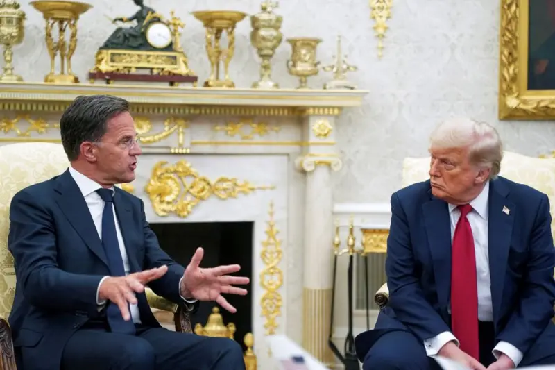 Presidenti Trump në takim me shefin e NATO-s e përmend sërish Kosovën