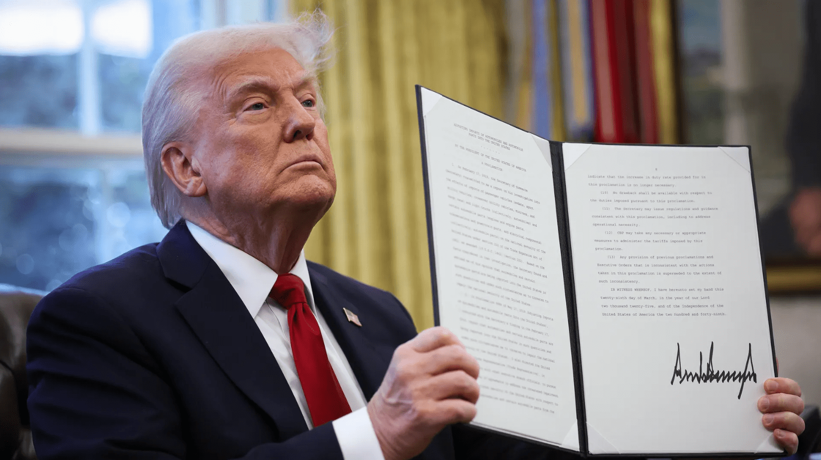 Trump i vendos Serbisë tarifa prej 35 përqind, e paralajmëron Vuçiqin  