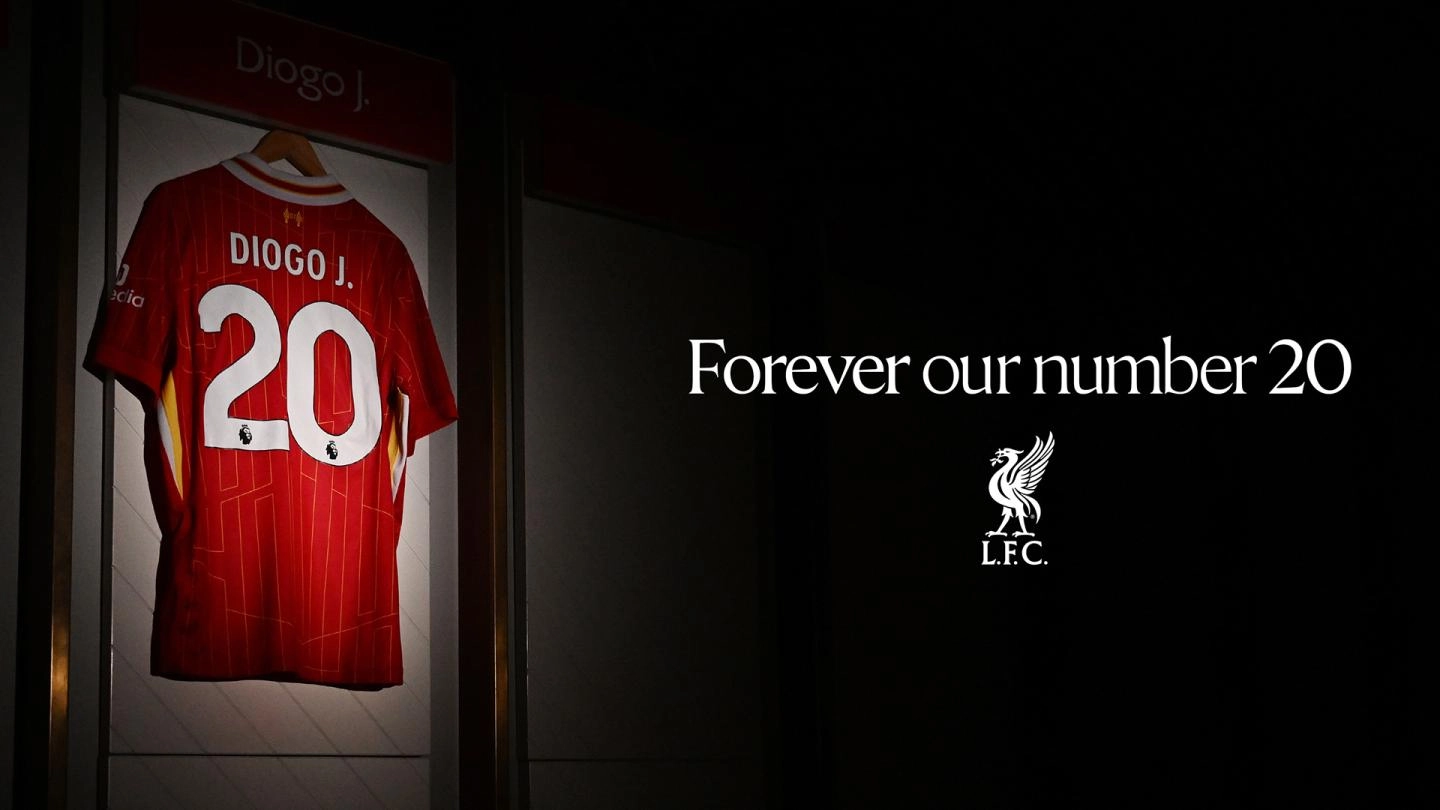 Zyrtare: Liverpool pensionon numrin 20 në gjitha nivelet në nderim të Diogo Jotas