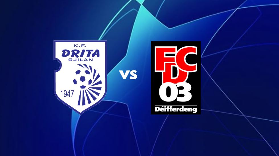 Drita – Differdange, formacionet zyrtare