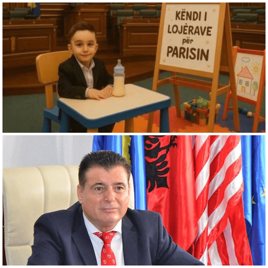 “Mos ia prishni lumturinë”, Agim Bahtiri ironizon me Paris Gurin me një foto të krijuar nga AI
