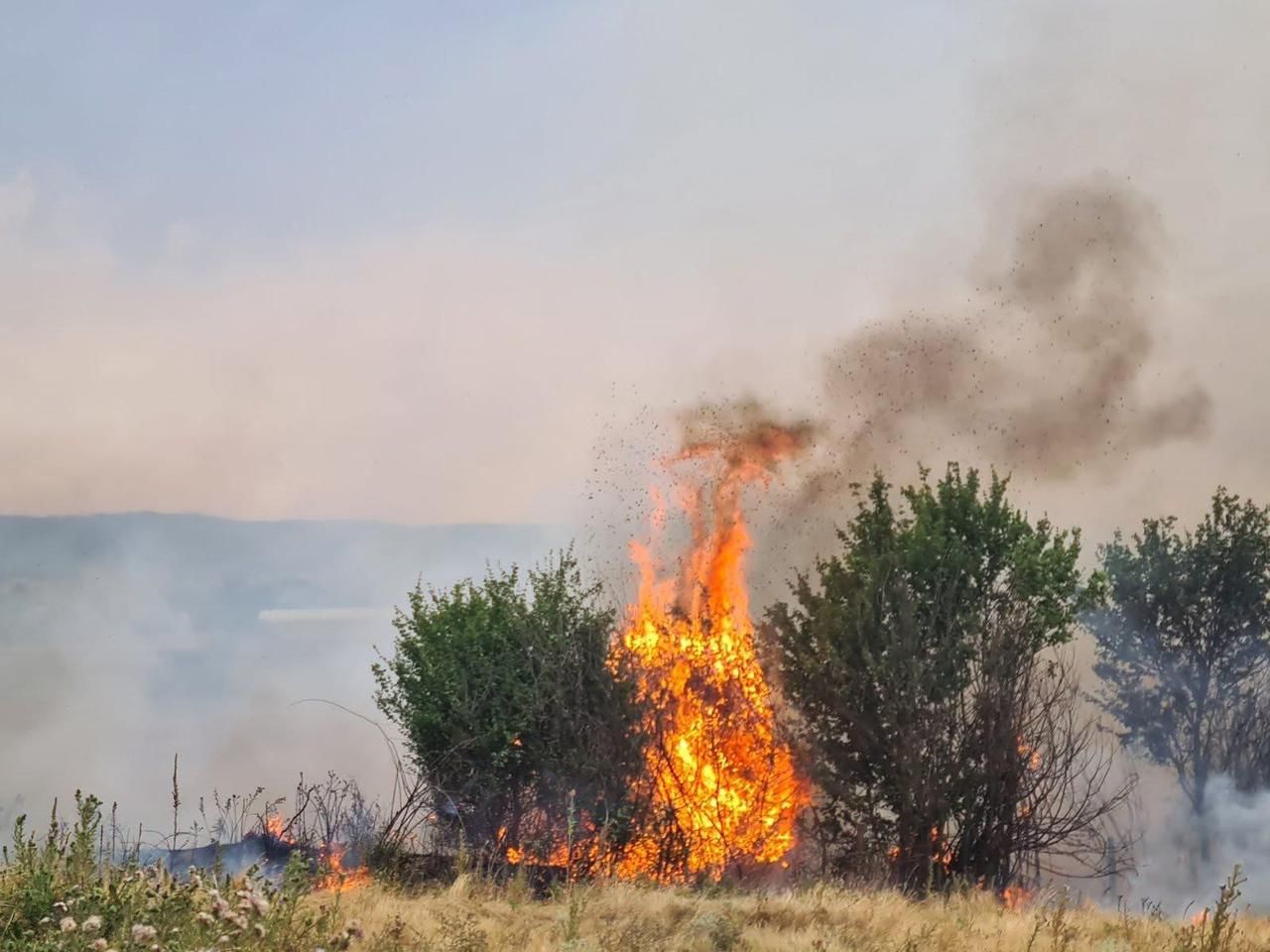 57 vatra zjarri shpërthyen sot në Kosovë, vetëm dy ende aktive