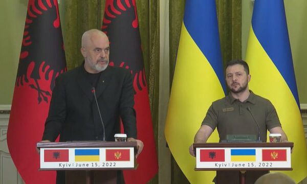 Zelensky pas bisedës me Ramën: Faleminderit Shqipëri për mbështetjen e palëkundur