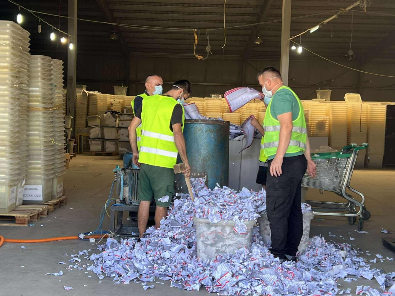 KQZ nis shkatërrimin e materialit zgjedhor të zgjedhjeve të 9 shkurtit 2025